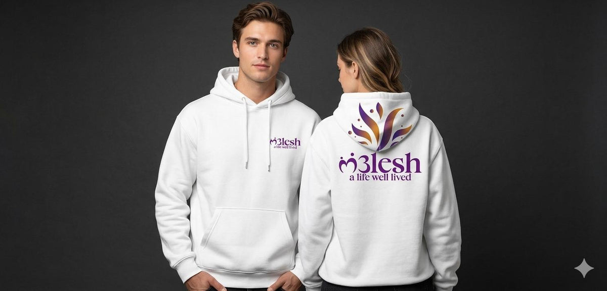M3lesh Essential Hoodie – A Life Well Lived