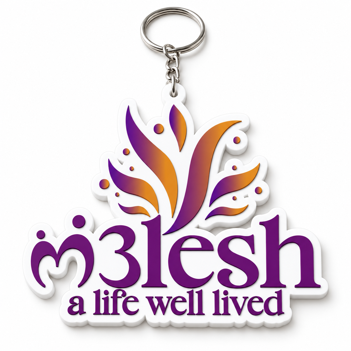 M3lesh Signature Keychain – A Life Well Lived